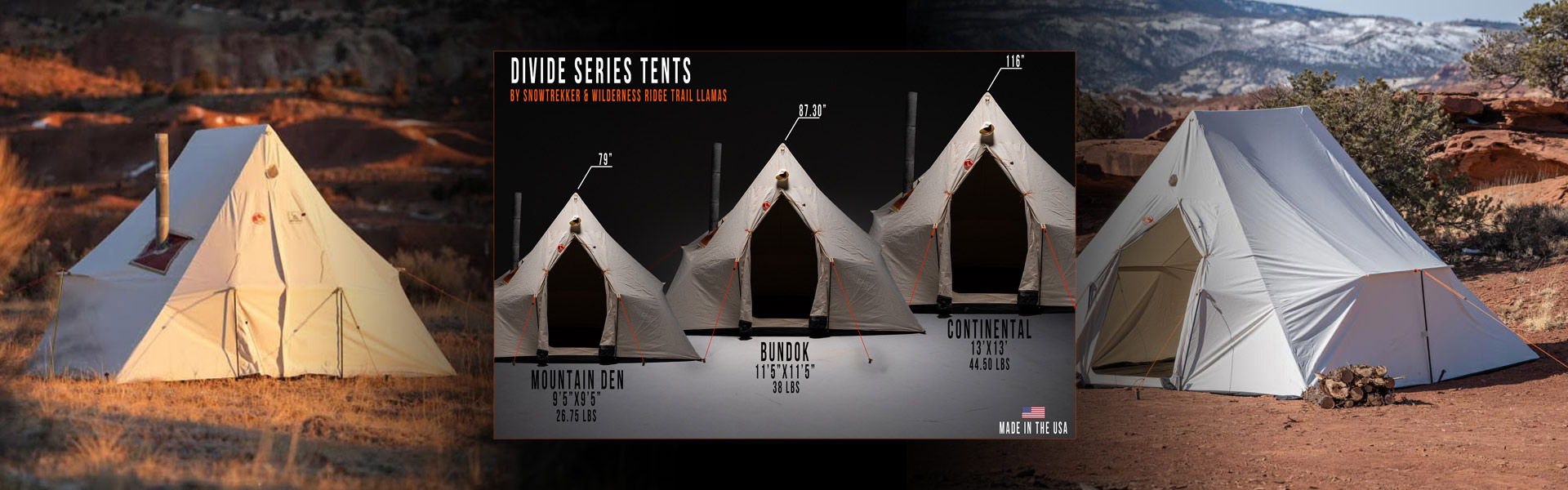 Divide Series Llama Tents